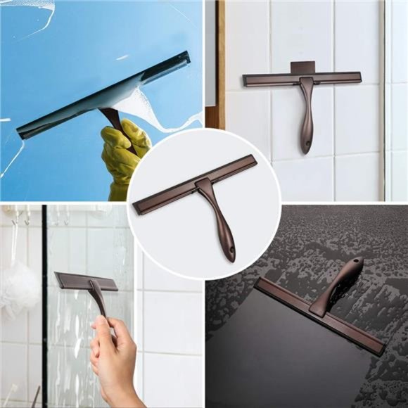 All-Purpose Shower Squeegee for Shower Doors, Bathroom, Window and Car Glass - Picture 7 of 7